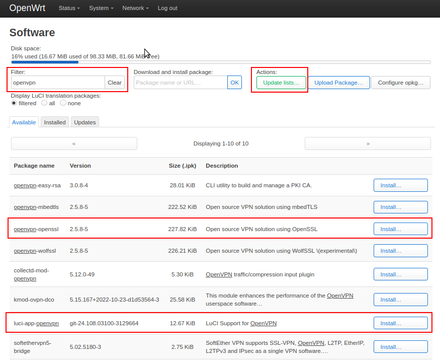 Openvpn Setup Guide For Openwrt